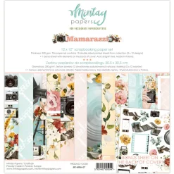 Mintay by Karola Zestaw papierów do scrapbookingu 30,5 x 30,5 cm - Mintay - Mamarazzi