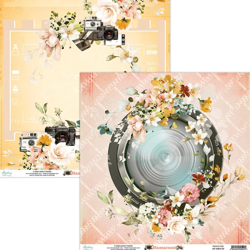 Mintay by Karola Zestaw papierów do scrapbookingu 30,5 x 30,5 cm - Mintay - Mamarazzi