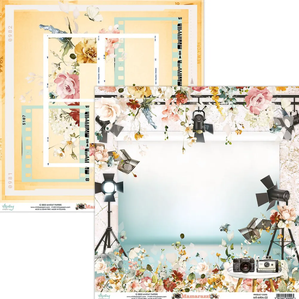 Mintay by Karola Zestaw papierów do scrapbookingu 30,5 x 30,5 cm - Mintay - Mamarazzi