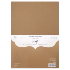 dpCraft Zestaw papierów - - Kraft, A4, 220 g, 20 ark.