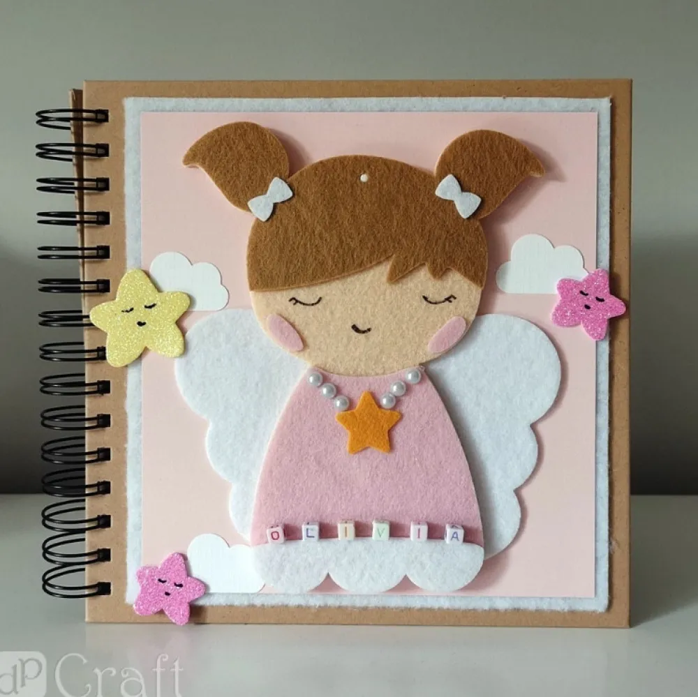 dpCraft Zestaw papierów - - Nude A4 220 g 20 ark.