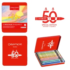 Caran d'Ache Zestaw pasteli akwarelowych Neocolor II Pastel - - 10 szt.