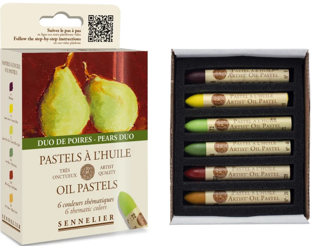 Sennelier Zestaw pasteli olejnych Artist' Fluorescent - - 6 szt. > Pastele