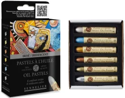 Sennelier Zestaw pasteli olejnych Artist' Discovery - - 6 szt. ><noscript><img width=