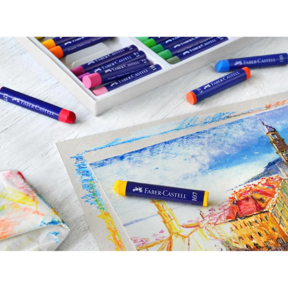 Faber-Castell Zestaw pasteli olejnych Creative Studio - - 36 kolorów