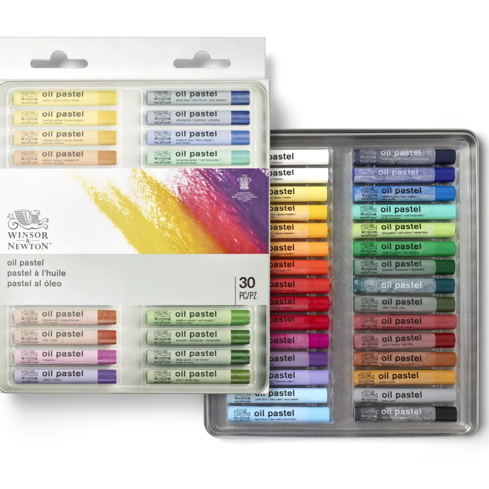 Winsor & Newton Zestaw pasteli olejnych Oil Pastel - - 30 kolorów > Pastele