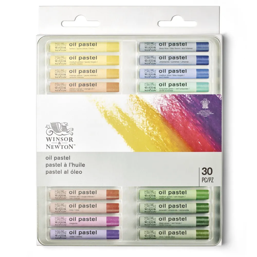 Winsor & Newton Zestaw pasteli olejnych Oil Pastel - - 30 kolorów > Pastele
