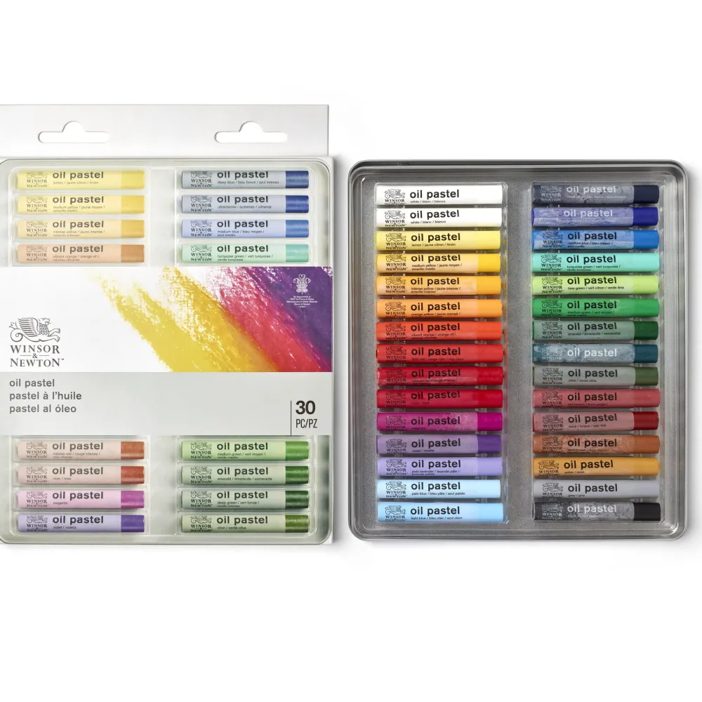 Winsor & Newton Zestaw pasteli olejnych Oil Pastel - - 30 kolorów > Pastele