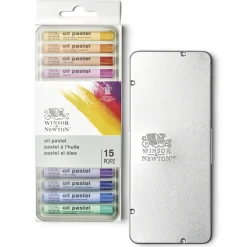 Winsor & Newton Zestaw pasteli olejnych Oil Pastel - - 15 kolorów
