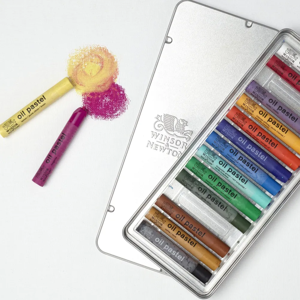 Winsor & Newton Zestaw pasteli olejnych Oil Pastel - - 15 kolorów