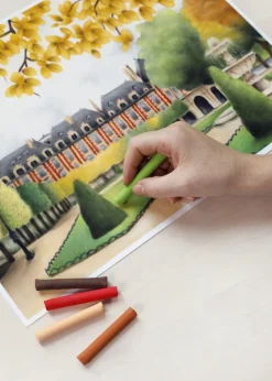 Conte a Paris Zestaw pasteli Soft Pastels - Conté à Paris - 50 szt.
