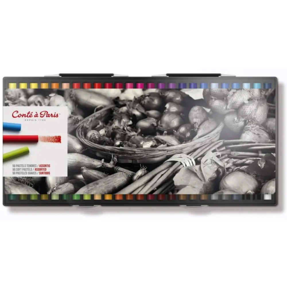 Conte a Paris Zestaw pasteli Soft Pastels - Conté à Paris - 40 szt. > Pastele