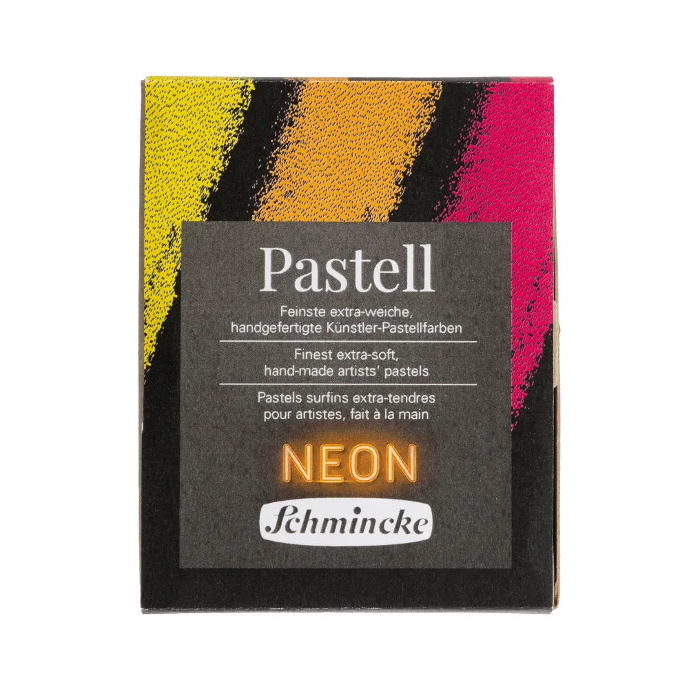 Schmincke Zestaw pasteli suchych Extra-Soft Neon - - 3 kolory > Pastele