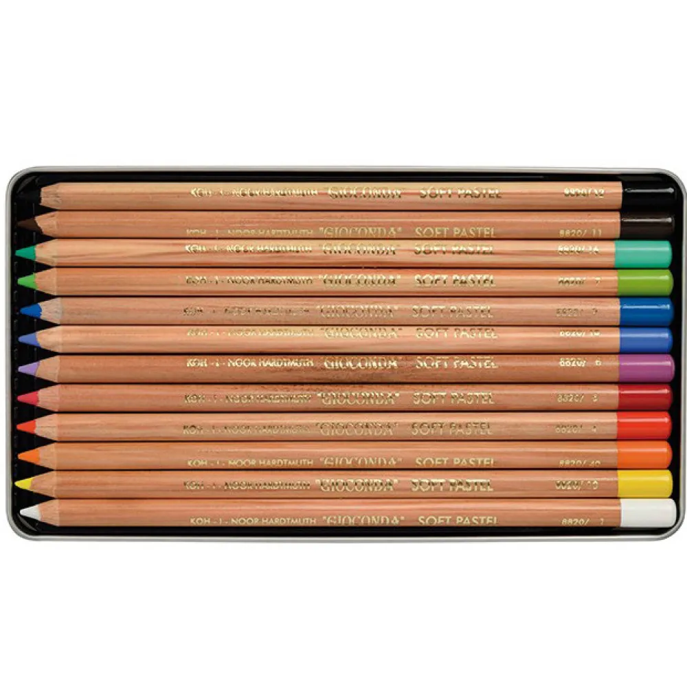 KOH-I-NOOR Zestaw pasteli suchych Gioconda - - 12 kolorów