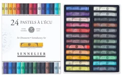 Sennelier Zestaw pasteli suchych À L'écu Introductory - - 24 szt. ><noscript><img width=