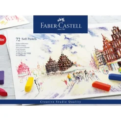 Faber-Castell Zestaw pasteli suchych Mini Creative Studio - - 72 kolory > Pastele