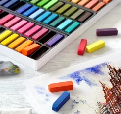Faber-Castell Zestaw pasteli suchych Mini Creative Studio - - 48 kolorów > Pastele