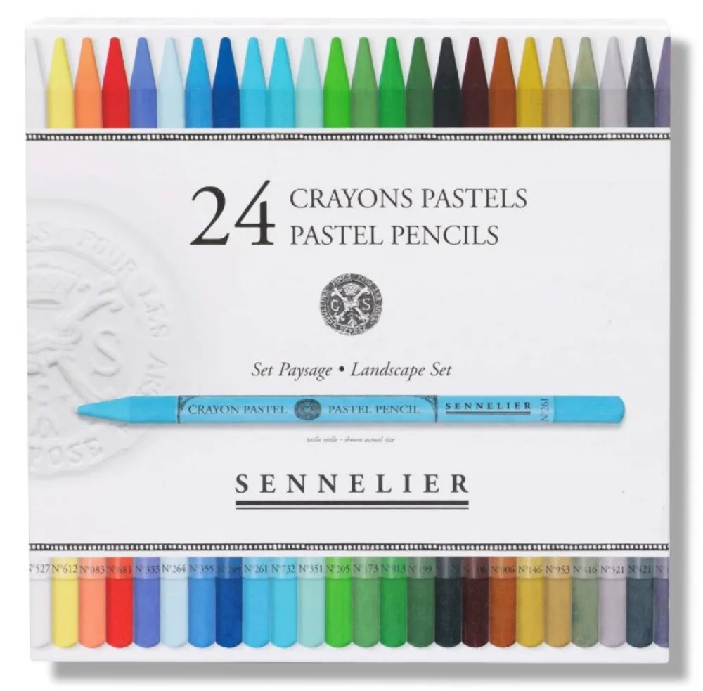 Sennelier Zestaw pasteli suchych Pastel Pencil Landscape - - 24 szt.