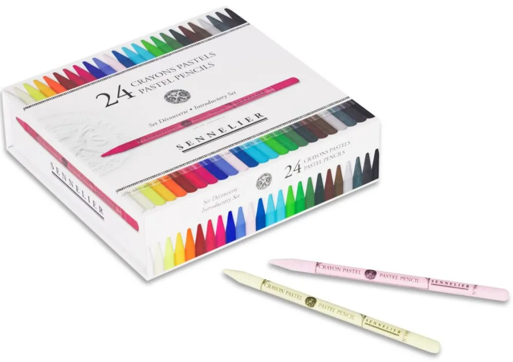 Sennelier Zestaw pasteli suchych Pastel Pencil Introductory - - 24 szt.
