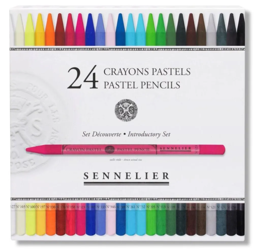 Sennelier Zestaw pasteli suchych Pastel Pencil Introductory - - 24 szt.
