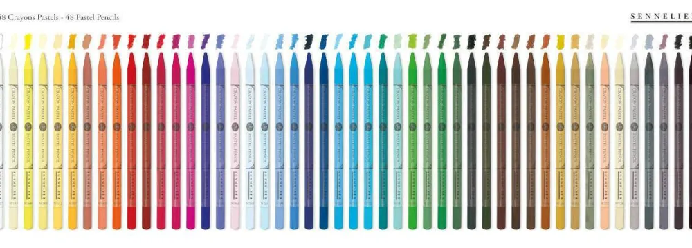 Sennelier Zestaw pasteli suchych Pastel Pencil Introductory - - 24 szt.