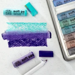 Winsor & Newton Zestaw pasteli suchych Soft Pastel - - 15 kolorów ><noscript><img width=