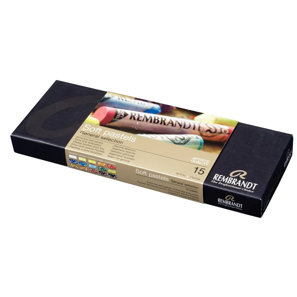 Rembrandt Zestaw pasteli suchych Soft - - 15 szt. > Pastele