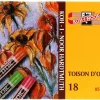 KOH-I-NOOR Zestaw pasteli suchych Toison D'or - - 18 kolorów