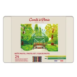 Conte a Paris Zestaw pasteli suchych w kredce Assorted - Conté à Paris - 12 szt. ><noscript><img width=