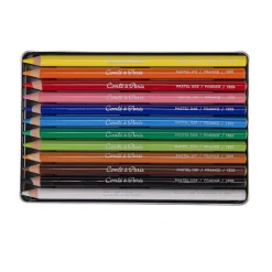 Conte a Paris Zestaw pasteli suchych w kredce Assorted - Conté à Paris - 12 szt. ><noscript><img width=