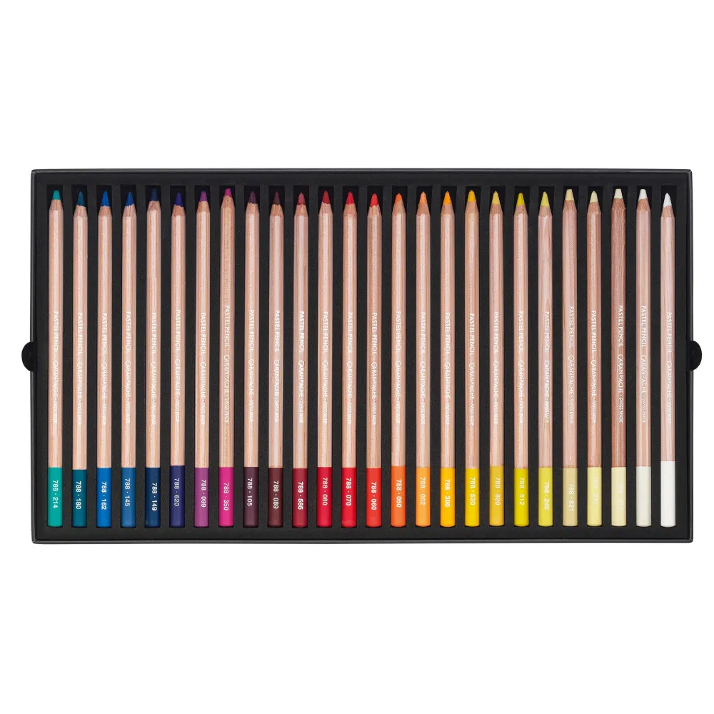Caran d'Ache Zestaw pasteli suchych w kredce Pastel Pencil - - 76 kolorów