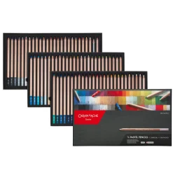 Caran d'Ache Zestaw pasteli suchych w kredce Pastel Pencil - - 76 kolorów