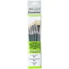Winsor & Newton Zestaw pędzli Foundation do oleju - - 6 szt. > Zestawy Pędzli|Pędzle Naturalne