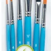 Princeton Zestaw pędzli syntetycznych Select Artiste, Value Set 22 - - 6 szt.