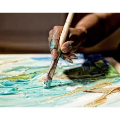 Van Gogh Zestaw pędzli syntetycznych - - płaskie, nr 8, 12, 16, 3 szt. > Pędzle Syntetyczne|Zestawy Pędzli