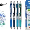Pentel Zestaw piór kulkowych EnerGel - - Błękitne Ukojenie, 0,7 mm, 4 szt. > Pióra Kulkowe