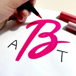 Tombow Zestaw pisaków Dual Brush Pen Pink - - 6 szt.