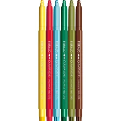Caran d'Ache Zestaw pisaków Fibralo Kawaii Mountain - - 6 szt.