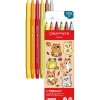 Caran d'Ache Zestaw pisaków Fibralo Kawaii Animals - - 6 szt.