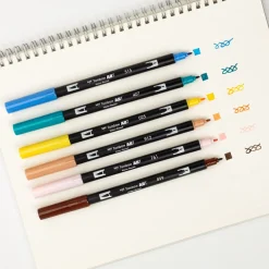 Tombow Zestaw pisaków Limited Edition Manga Bird - - 10 szt. > Markery, Brushpeny I Pisaki