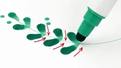 Kuretake Zestaw pisaków Zig Clean Color Dot - - Highlight, 6 kolorów > Markery, Brushpeny I Pisaki