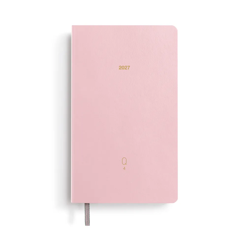 Leuchtturm1917 Zestaw planerów kwartalnych 2027 - - Shades of Rose A6
