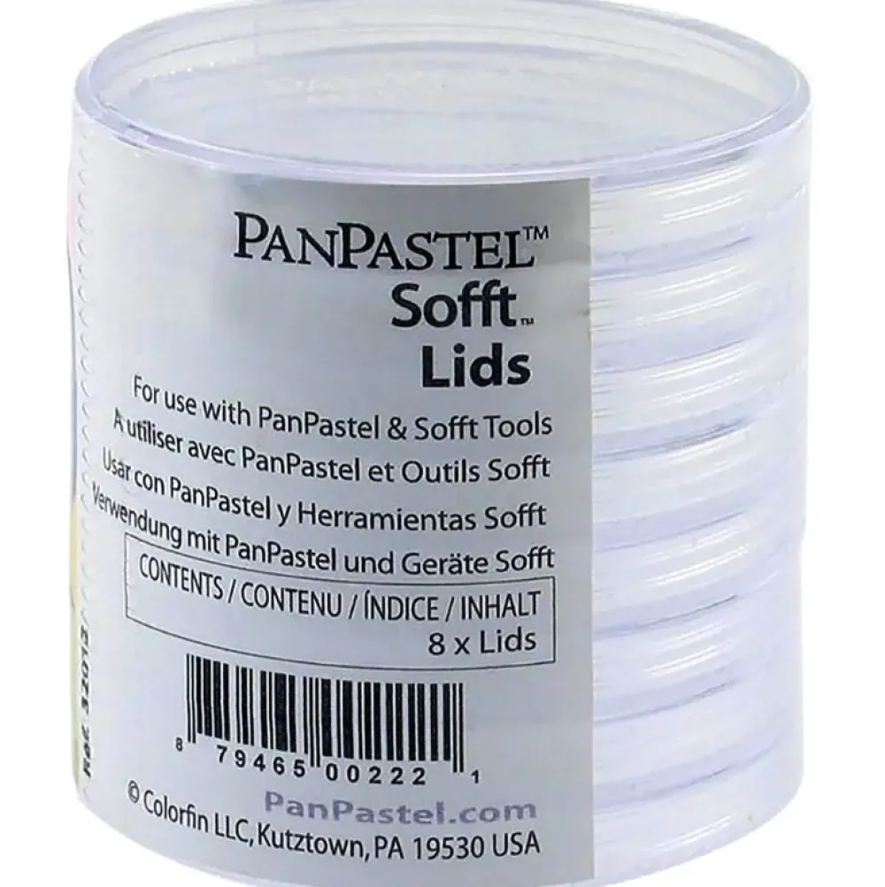 PanPastel Zestaw pokrywek na pojemniczki Sofft - 8 szt. > Pastele