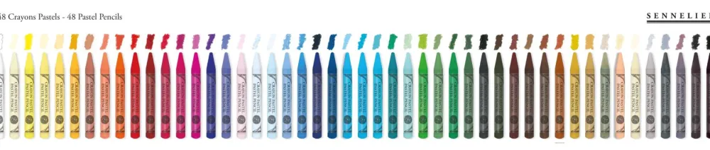 Sennelier Zestaw połówek pasteli suchych Half Pastel Pencil Introductory - - 48 szt. > Pastele