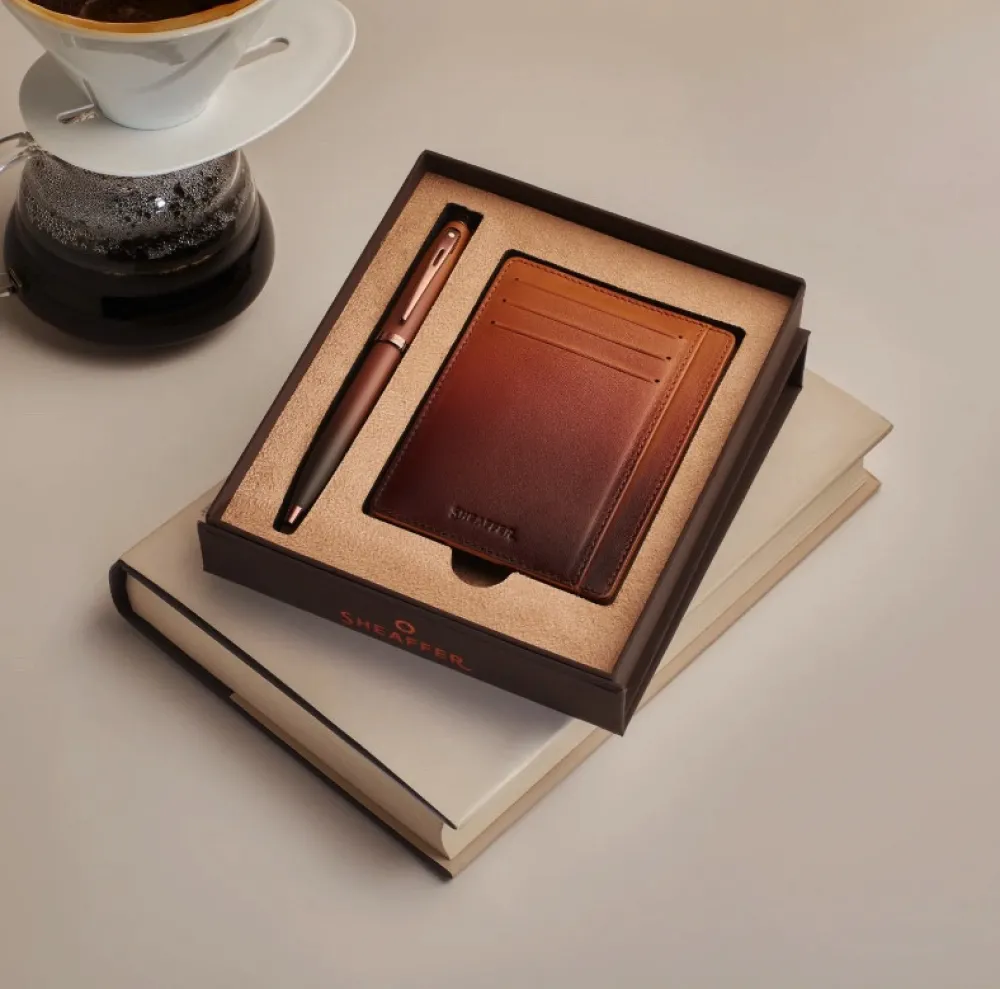 Sheaffer Zestaw prezentowy 100 Coffee Edition - - długopis i etui