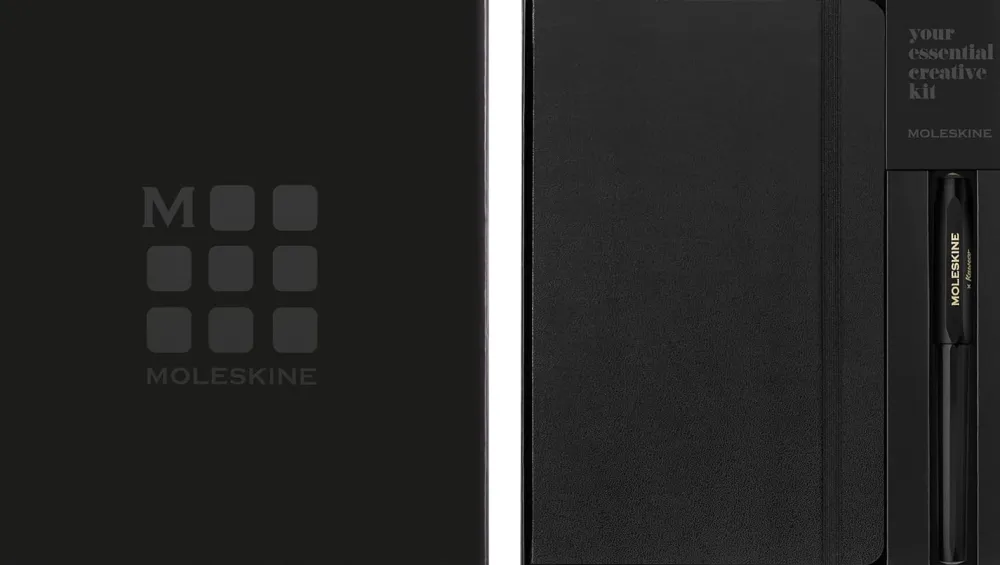 Moleskine Zestaw prezentowy notatnik i pióro kulkowe - Kaweco x