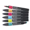 Winsor & Newton Zestaw Promarker Brush - - Mid Tones, 6 szt. > Markery, Brushpeny I Pisaki