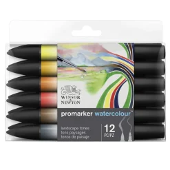 Winsor & Newton Zestaw Promarker Watercolor - - Landscape, 12 szt.