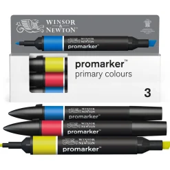 Winsor & Newton Zestaw Promarker - - Primary Tones, 3 szt.