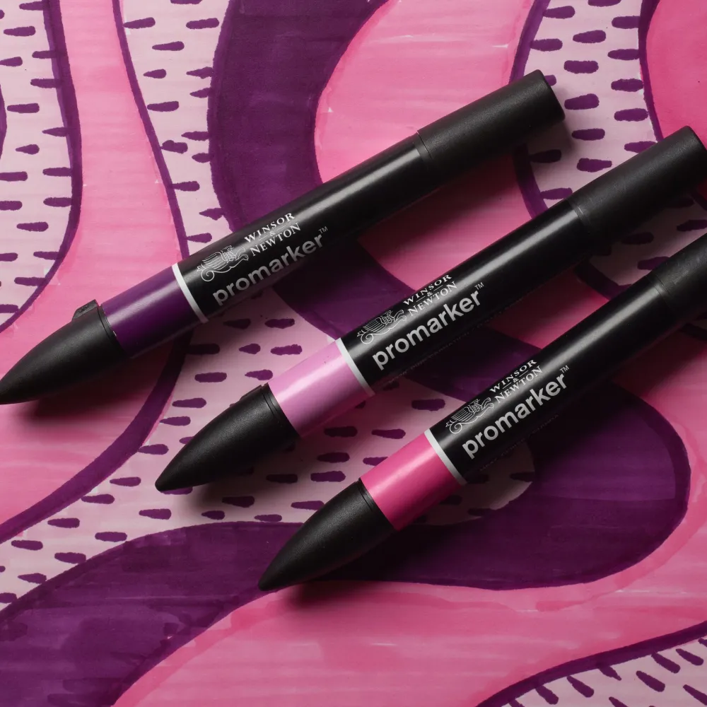 Winsor & Newton Zestaw Promarker - - Metallic Tones, 3 szt. > Markery, Brushpeny I Pisaki
